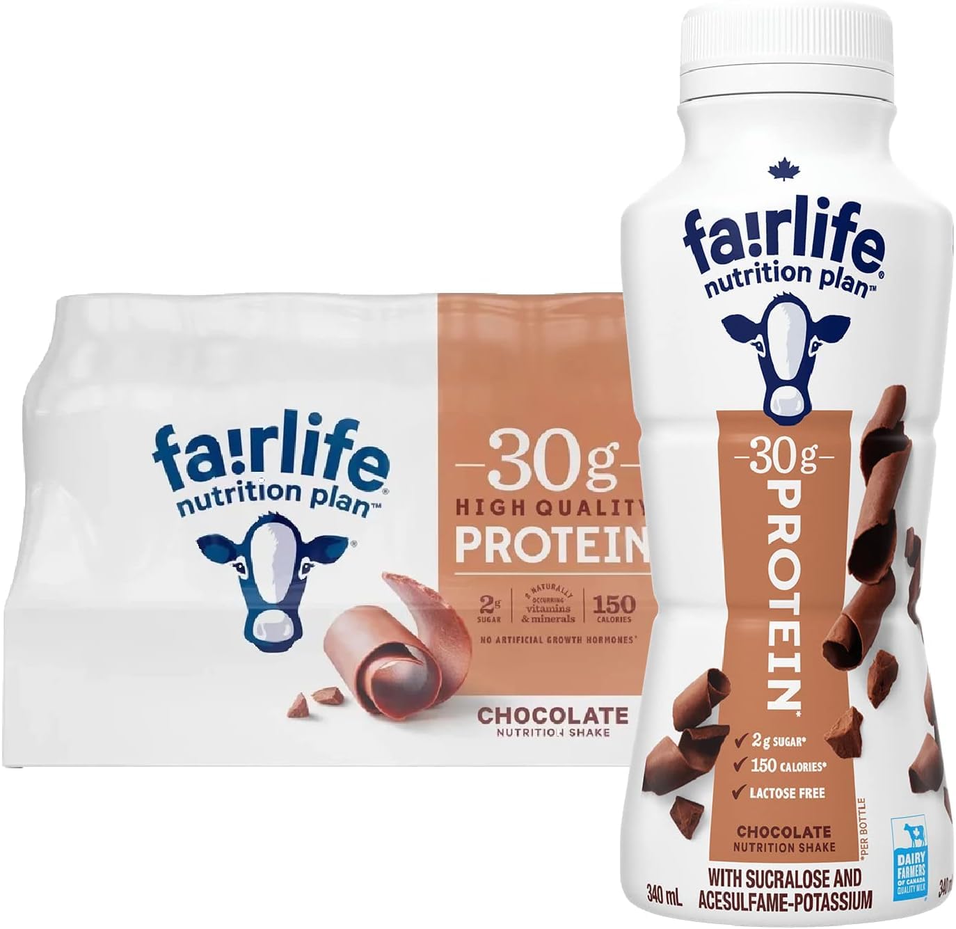 Nutrition Plan High Protein Chocolate Shake – 12 Pack