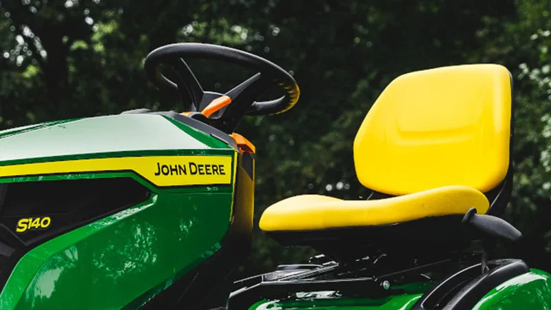 John Deere S140 48" 22 HP V-Twin Gas Hydrostatic Riding Lawn Mower – Heavy-Duty Yard Tractor
