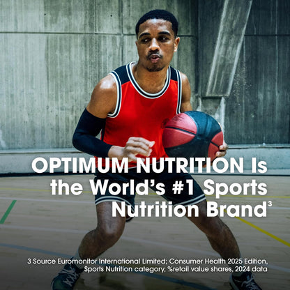 Optimum Nutrition Gold Standard 100% Whey Protein Powder – Delicious Strawberry, 10 Pound